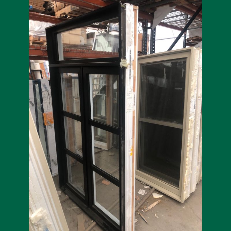 Fenêtre noire Battante 46" 1/2 x 78" 1/4