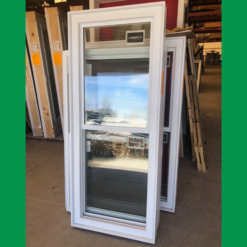 Fenêtre blanche guillotine 30" x 71" 3/4