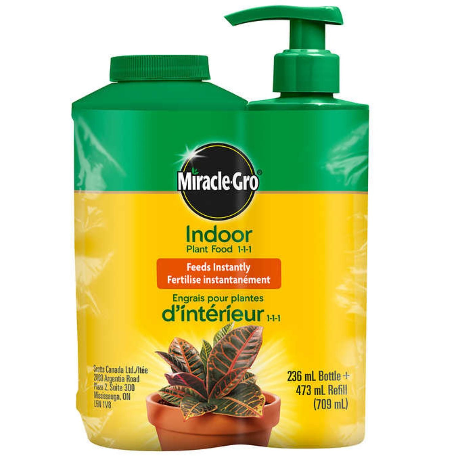 Miracle-Gro Engrais plantes d'intérieur 709ml