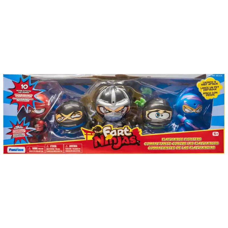 Ensemble de 5 figurines - Fart Ninja