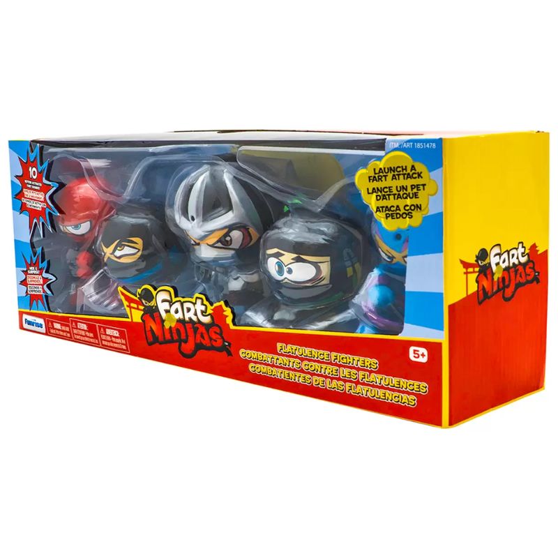 Ensemble de 5 figurines - Fart Ninja