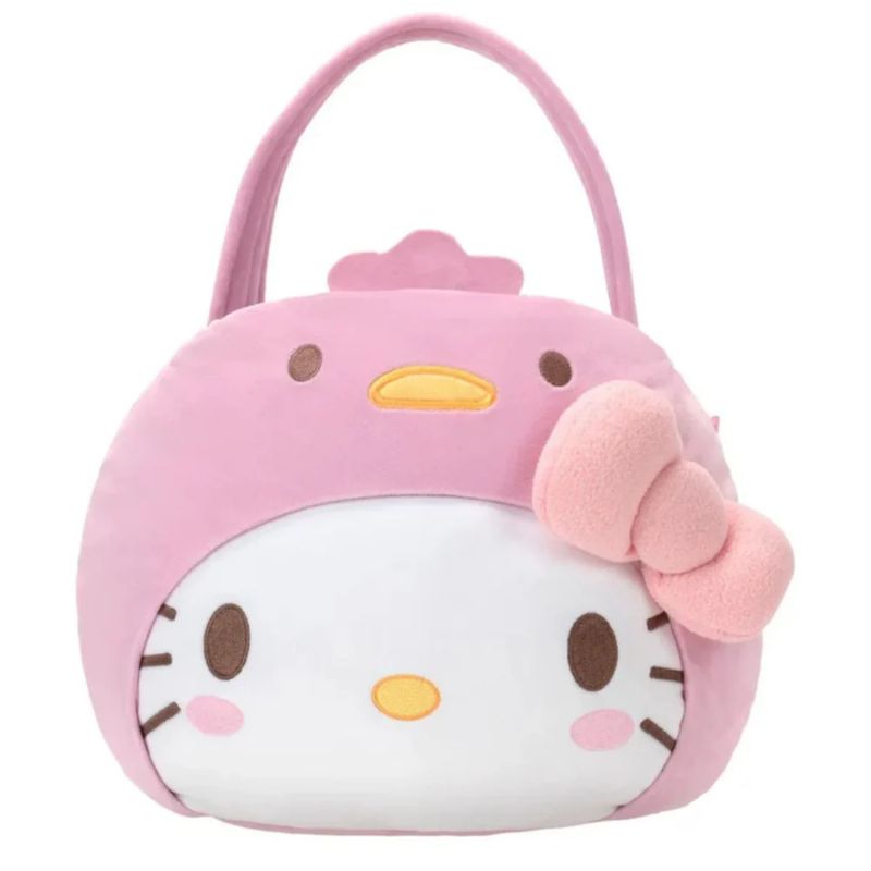 Seau en peluche - Hello Kitty et ses amis