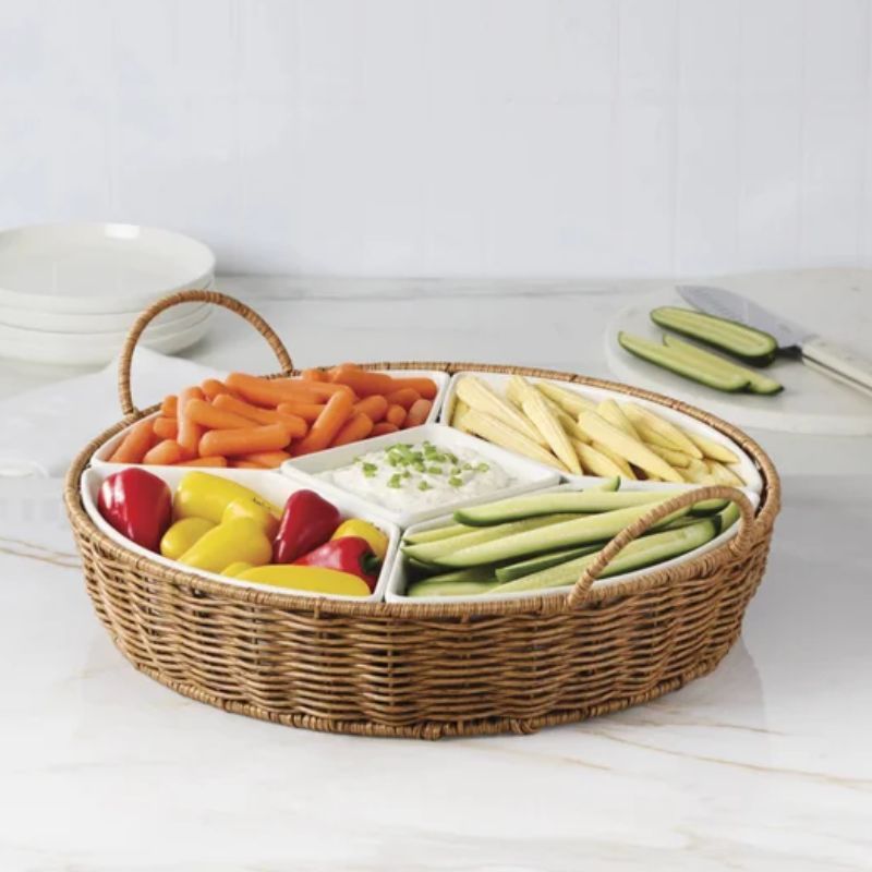 Plateau de service 6 morceaux - Oneid