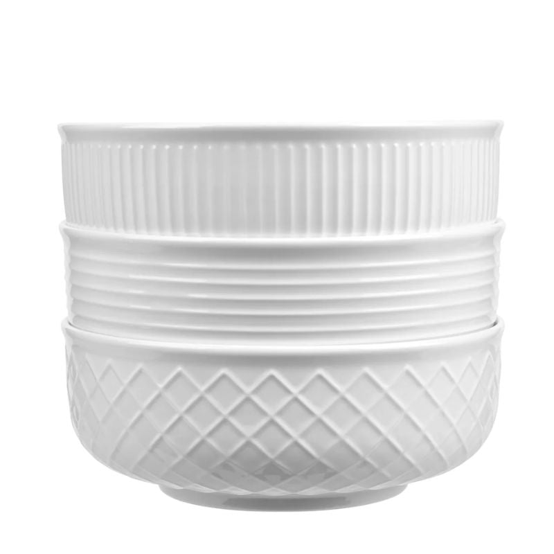 Ensemble de 3 bols en porcelaine - Trudeau