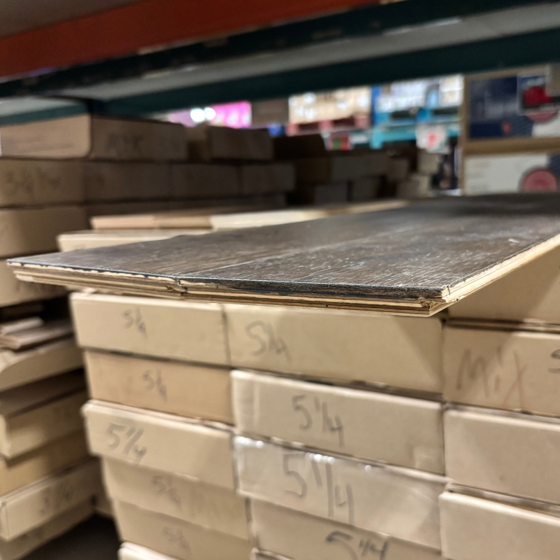 Plancher d'ingénierie 5" x 5/8" - Kafé Klic - Dark Roast