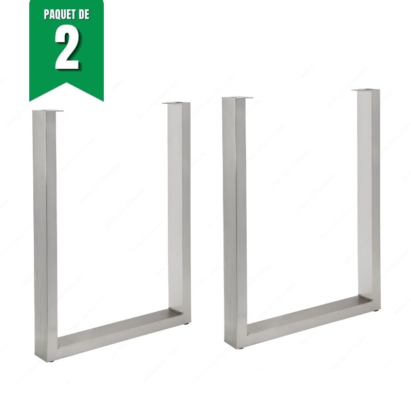 Pattes structurelles pour bar - U