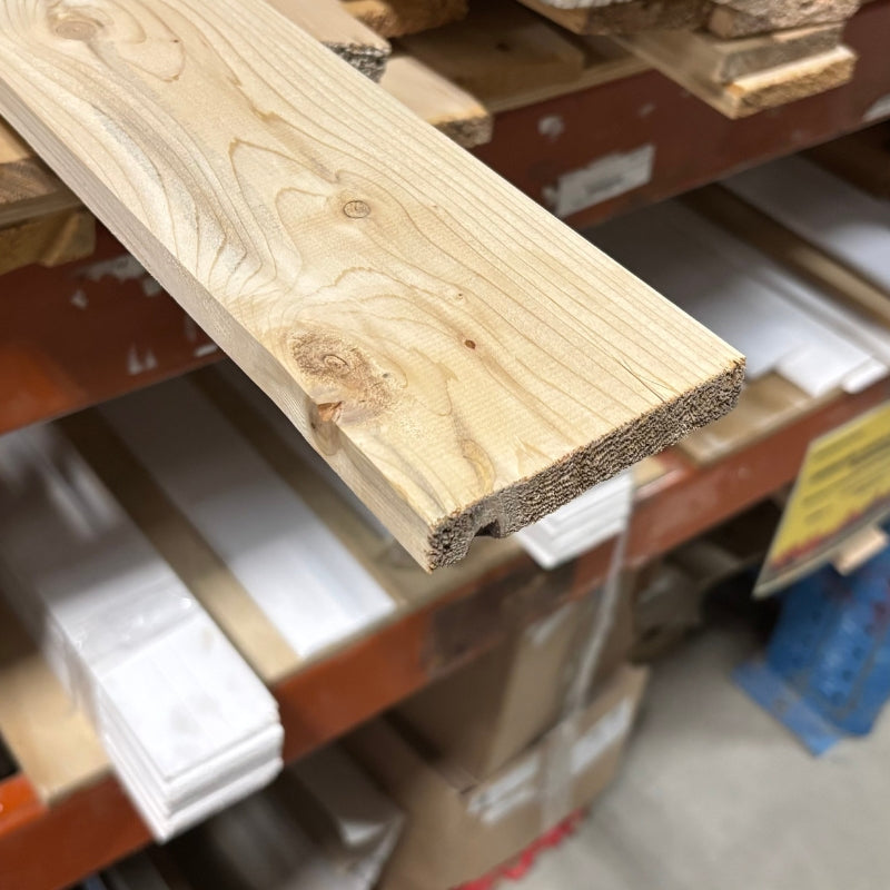 Planche de cèdre 1'' X 4'' X 8'