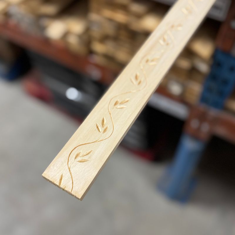 Moulure - 1¾" x 3/8" x 8'