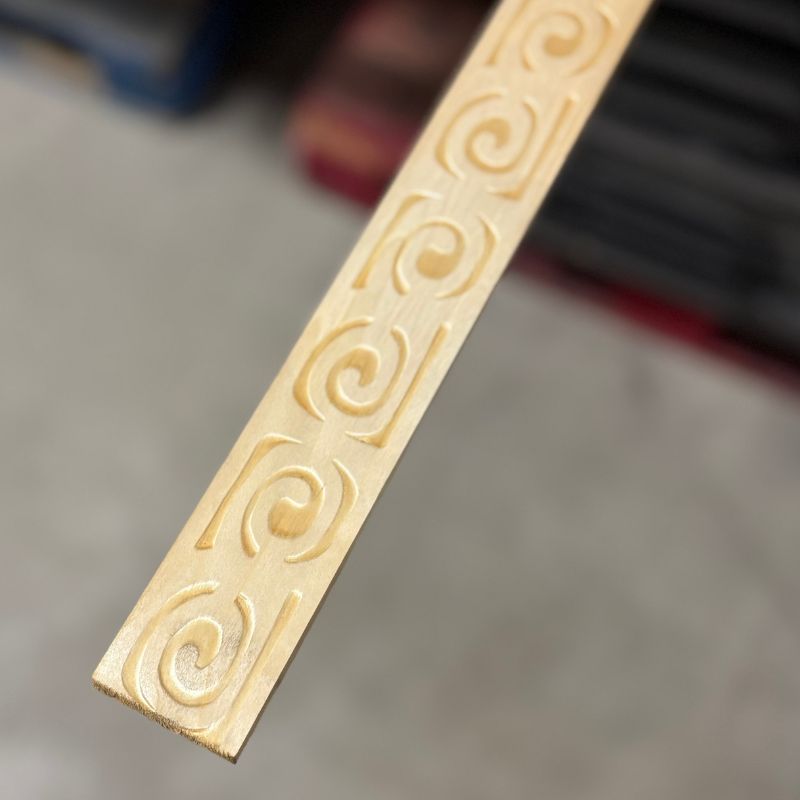 Moulure - 1¾" x 3/8" x 8'
