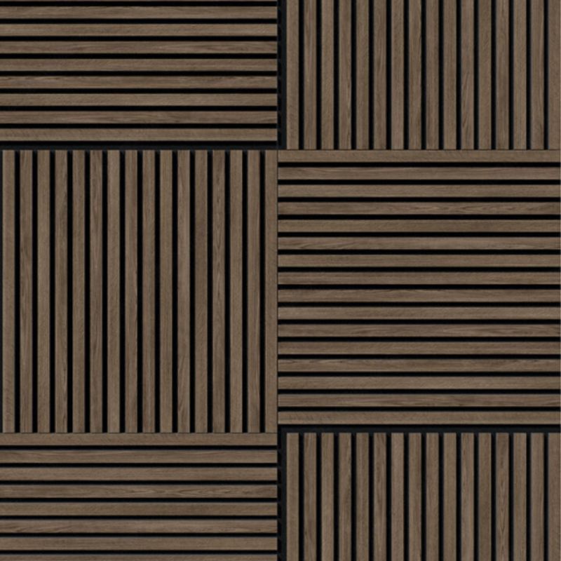 Panneaux acoustiques - noyer - 24pi²