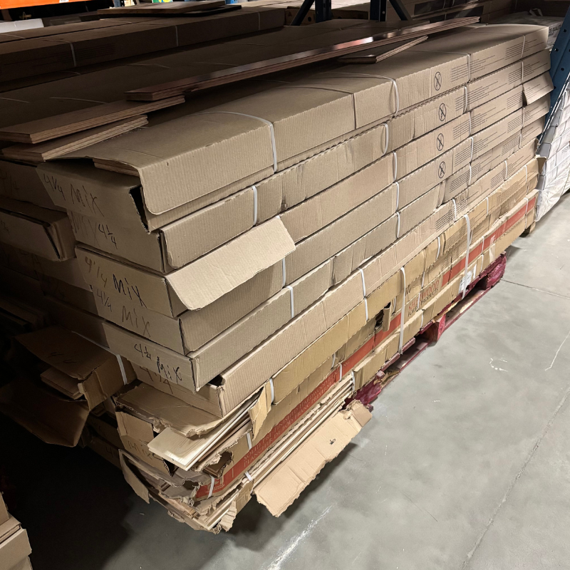 Plancher de bois francs méli-mélo 4¼"