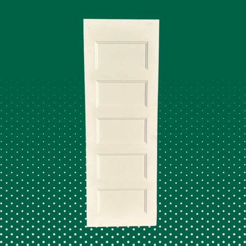 Porte intérieure en masonite 5 panneaux - 30" x 80"
