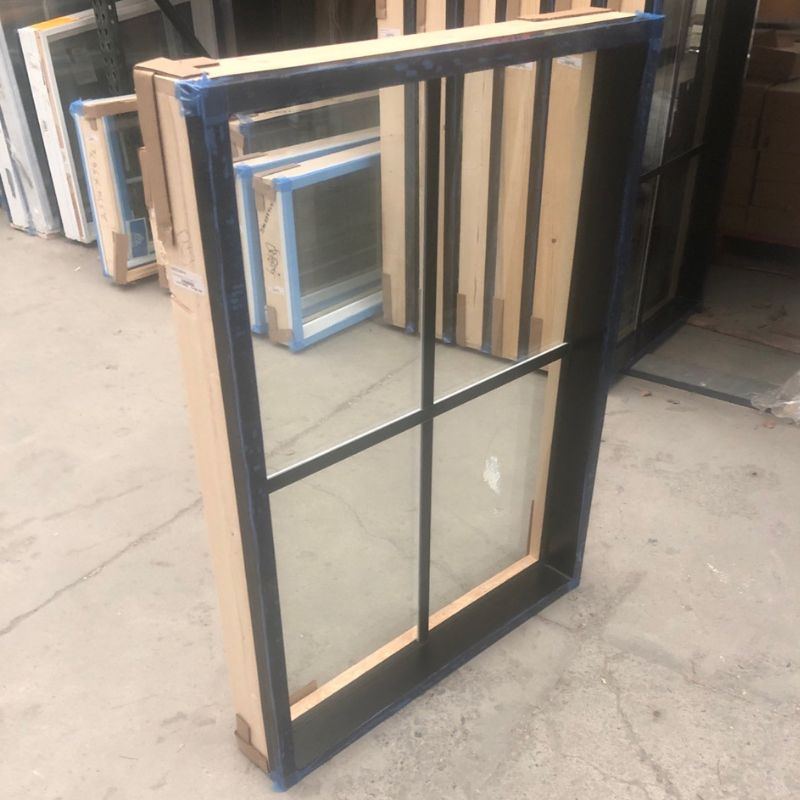 Fenêtre fixe noire - 32 1/8 x 44 1/4