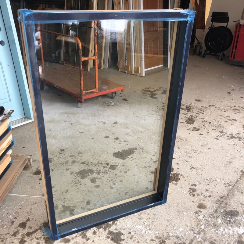 Fenêtre fixe noire - 32" 3/4 x 52"1/16