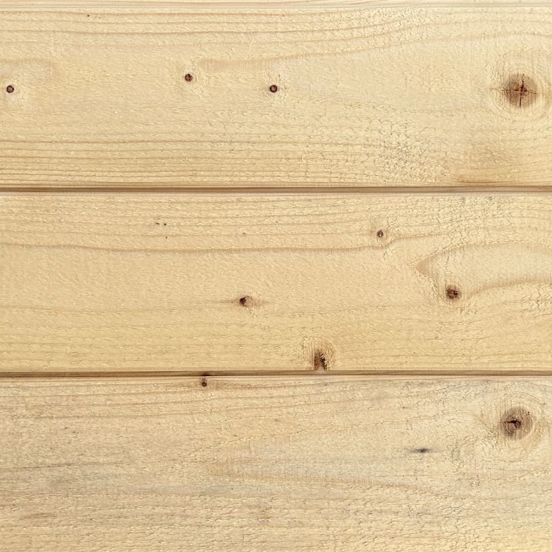 Revêtement extérieur en épinette - v-joint