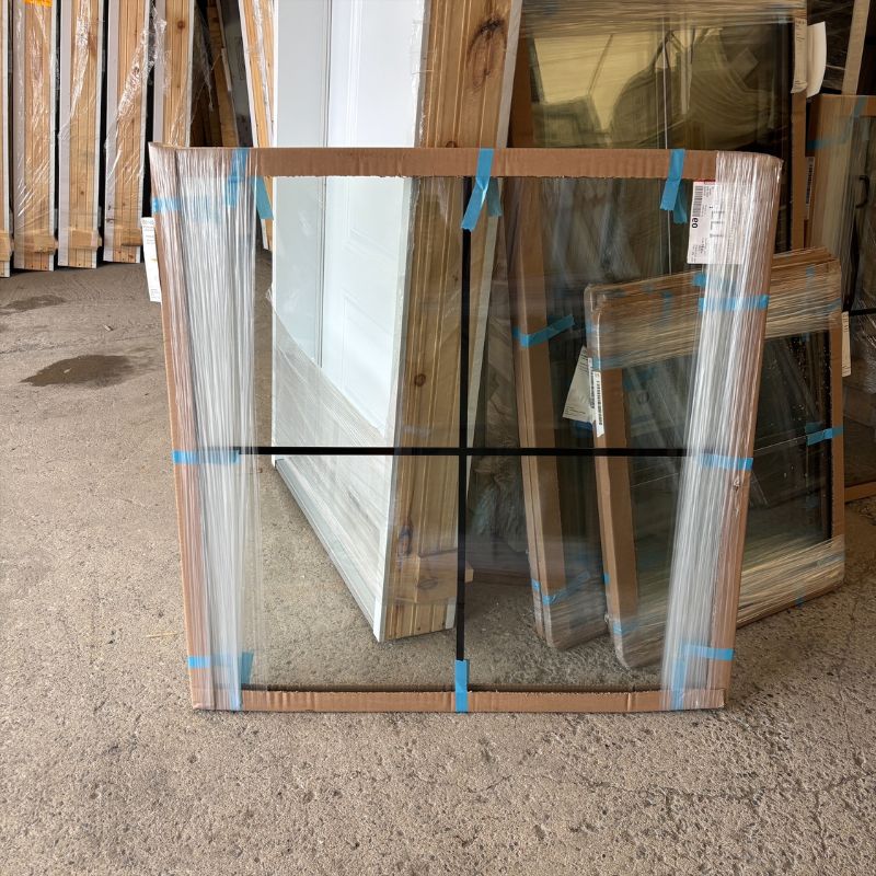 Vitre thermos à carreaux - 42"5/8 x 42"11/16