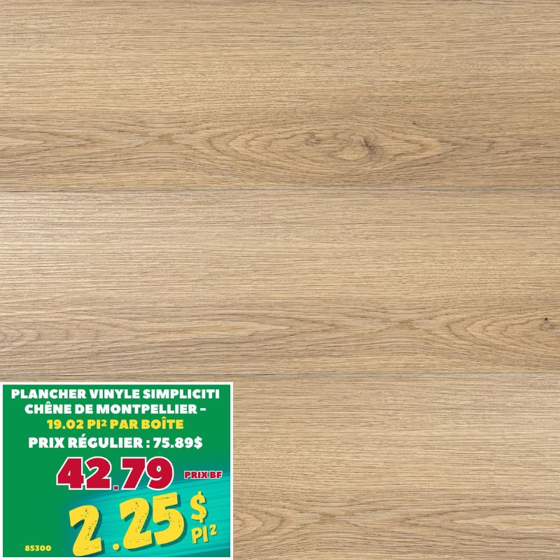 Plancher vinyle - Simpliciti Chêne de Montpellier