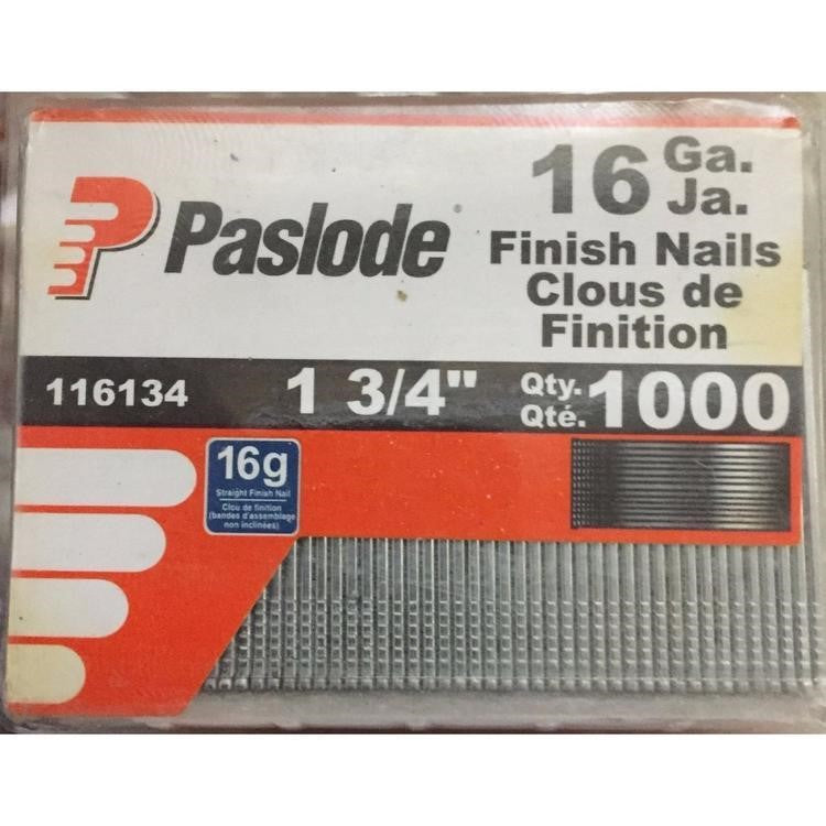 Paslode - clous - #16 - 1 po 3/4 x 1000